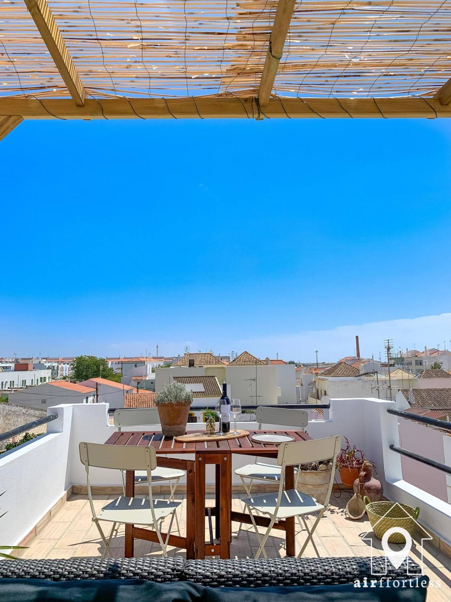 Апартаменти Casa Castelo, Unique Flat W Pool In Taviras Historical Centre Екстер'єр фото