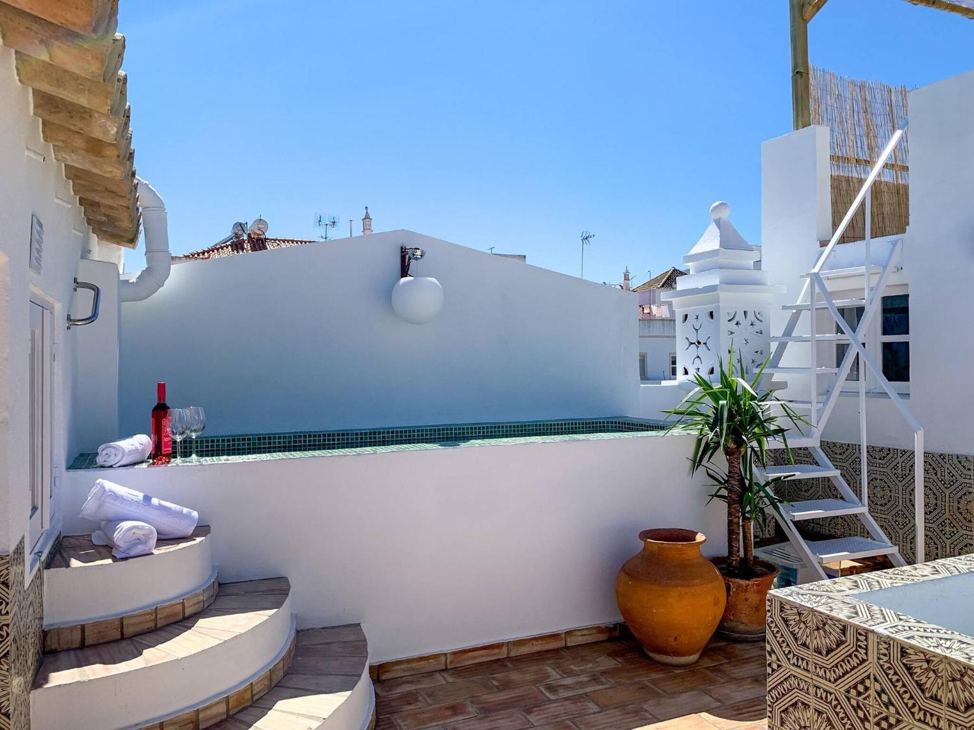 Апартаменти Casa Castelo, Unique Flat W Pool In Taviras Historical Centre Екстер'єр фото